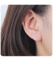 Silver Hoop Earring HO-2617